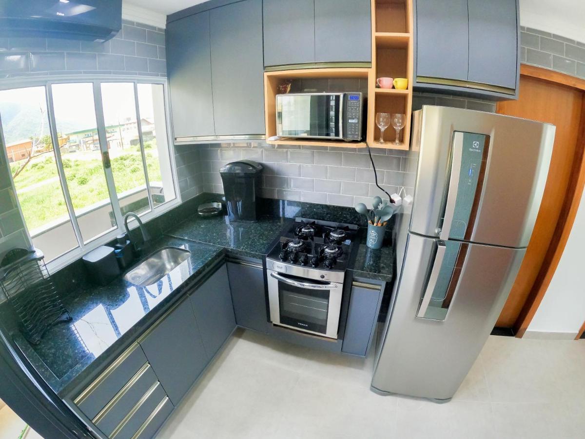 Apartamento Sacada Gourmet, Piscina E Ar Condicionado Ubatuba Exterior foto